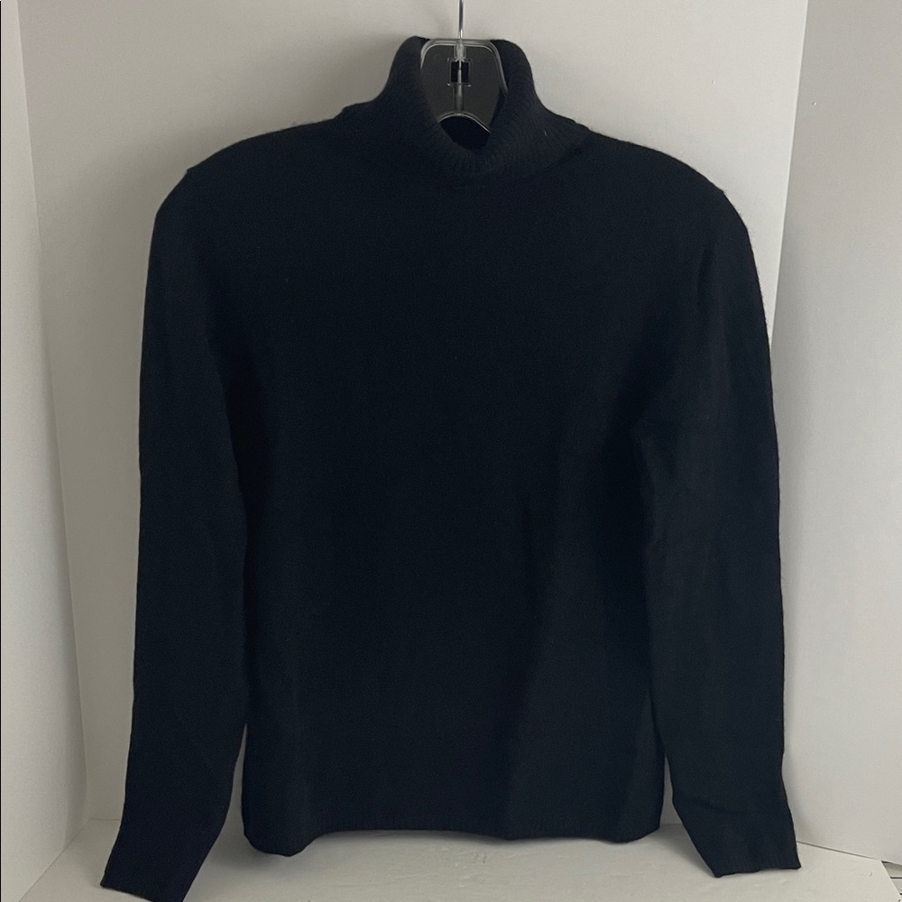 Elegant Pursuits Ltd Black Cashmere Turtleneck Sweater for Women